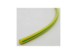 Guaina termorestringente diametro 3mm giallo-verde 1m